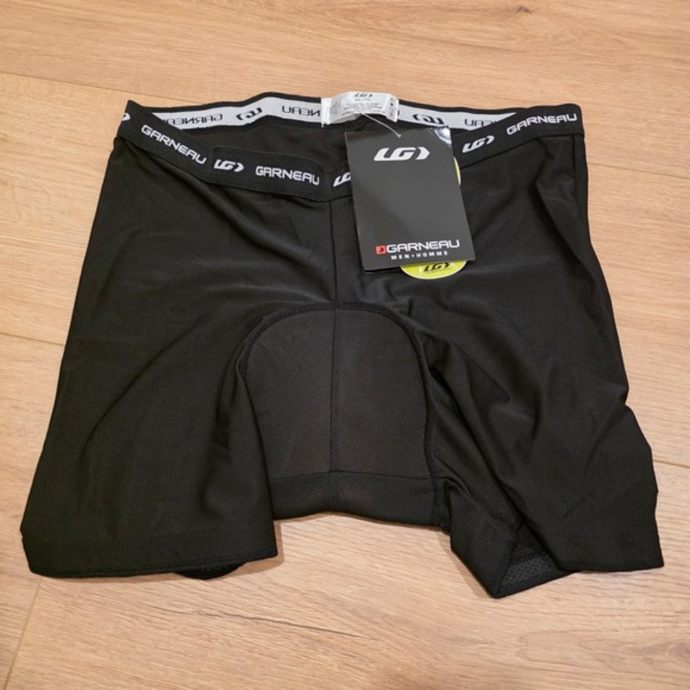 Louis Garneau‎ Cycling Padded Underwear Mens XXL Black Mesh Innershorts
